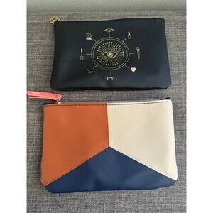 Lot of two IPSY Glam Makeup Bags